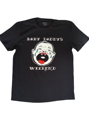 Elle King Baby Daddy’s Weekend 2024 Tour T-Shirt Black Large Concert Tee